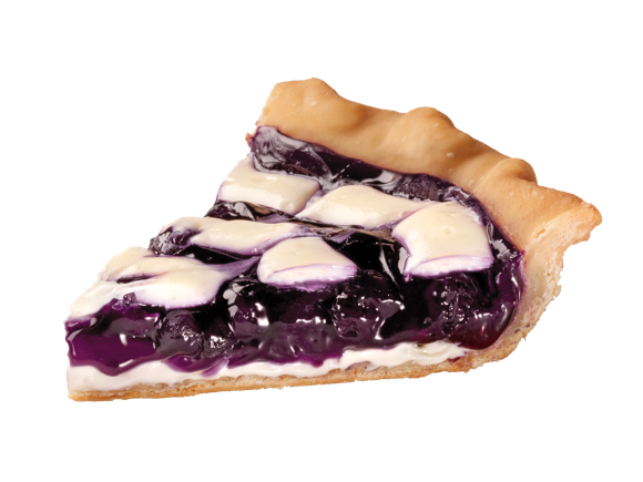 Stuffed Crust Blueberry Pie - Lucky Leaf